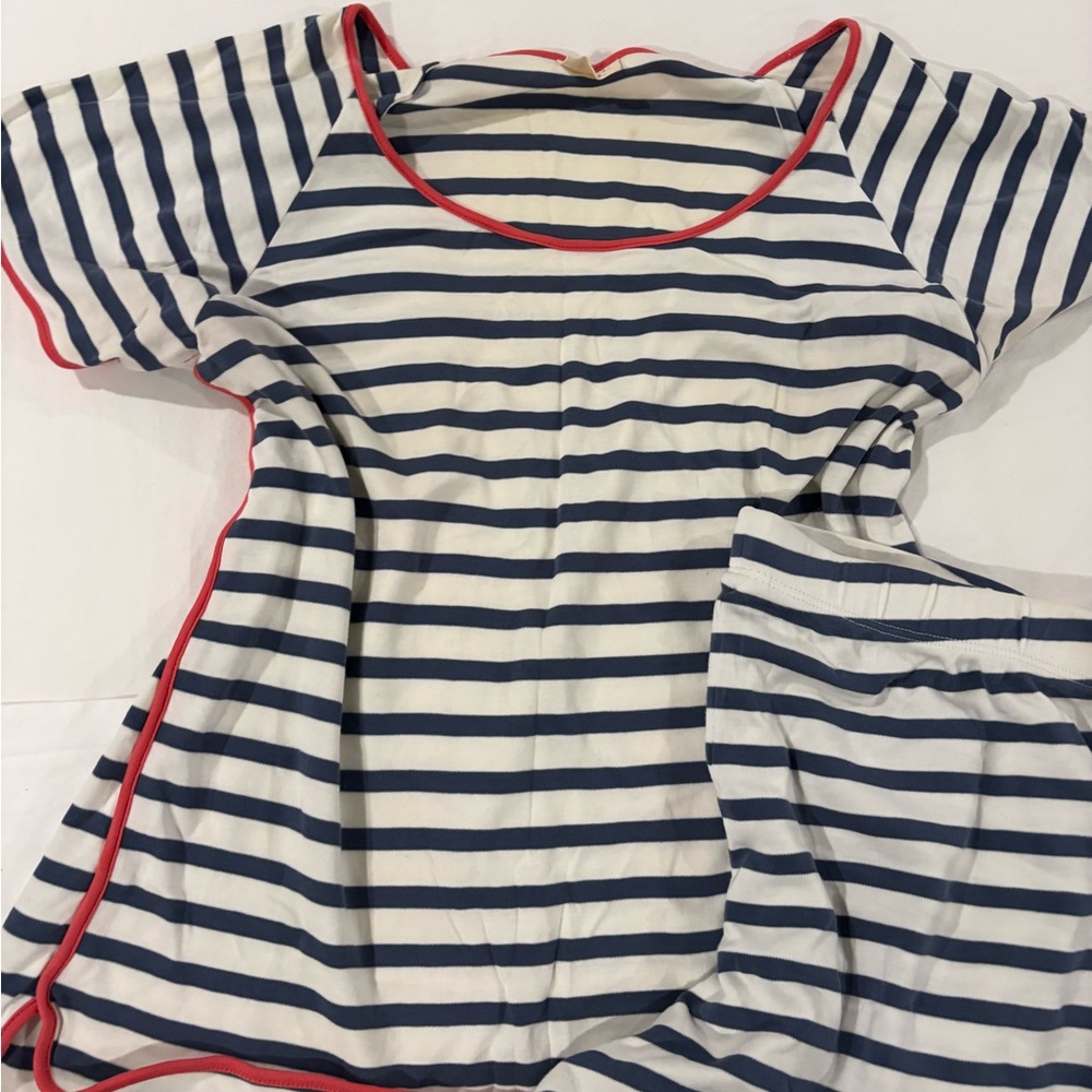 Nautical Striped Pima Cotton Pajama Set